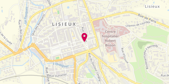 Plan de La Maison d'Ailleurs, 49 avenue Victor Hugo, 14100 Lisieux