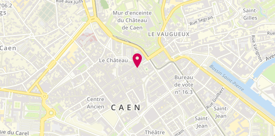 Plan de Coutellerie Charuel, 37 Rue Saint-Pierre, 14000 Caen