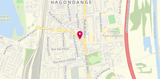 Plan de L'Estanco Local, 8 Gare, 57300 Hagondange