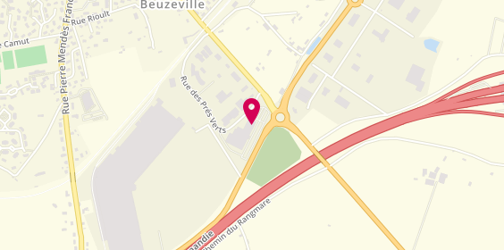 Plan de Mon Brico Beuzeville, 540 Rue des Prés Verts Parking Intermarché, 27210 Beuzeville