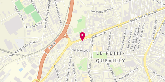 Plan de Catel Cadeau, 151 avenue Jean Jaurès, 76140 Le Petit-Quevilly