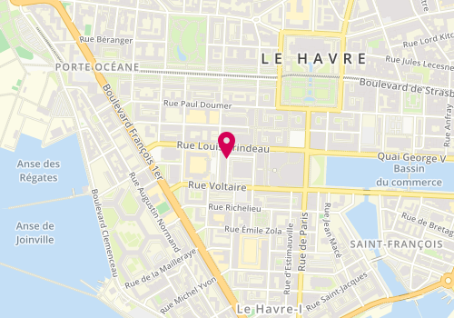 Plan de Philippe Hochet, 31 Halles Centrales, 76600 Le Havre