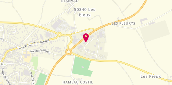 Plan de Décalage, Zone Industrielle Costils, 50340 Les Pieux
