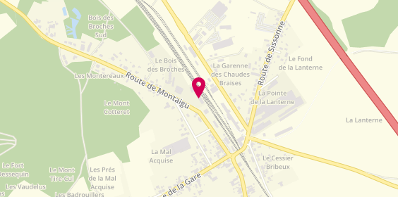 Plan de Ak Carrelage et Facade, 2 Bis Route de Montaigu, 02820 Saint-Erme-Outre-et-Ramecourt