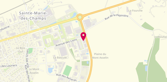 Plan de Ecocity, 47 Rue du Commerce, 76190 Sainte-Marie-des-Champs