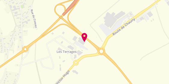 Plan de Bricorama, 38 Zone Aménagement Les Terrages, 02300 Viry-Noureuil