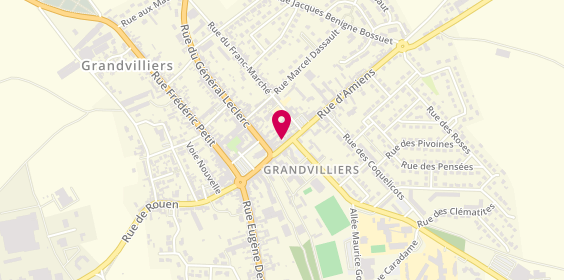 Plan de Sellier Odile, 13 Rue d'Amiens, 60210 Grandvilliers