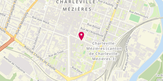 Plan de Cuisistyle, 22 avenue Jean Jaurès, 08000 Charleville-Mézières