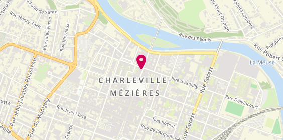 Plan de Riquel, 25 Rue du Moulin, 08000 Charleville-Mézières