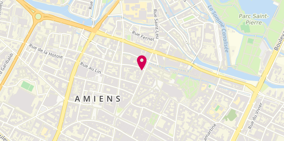Plan de L'Atelier Amiénois, 15 Rue Flatters, 80000 Amiens