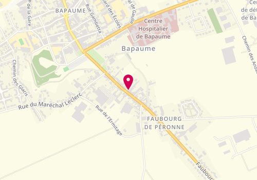 Plan de Meubles Follens, 26 Faubourg de Péronne, 62450 Bapaume