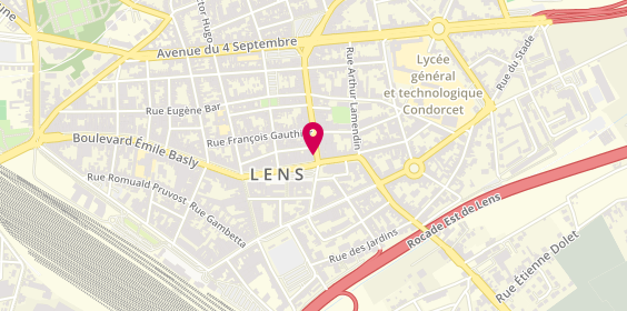 Plan de Intérieur Jour, 3 Rue René Lanoy, 62300 Lens