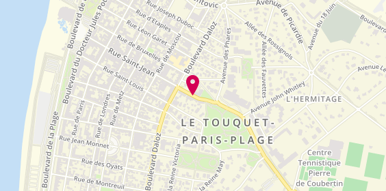 Plan de L'Oliveira, 9 Avenue Saint Jean, 62520 Le Touquet-Paris-Plage