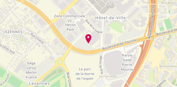 Plan de Leroy Merlin Villeneuve-d'Ascq - Lille, Rue de Versailles, 59650 Villeneuve-d'Ascq