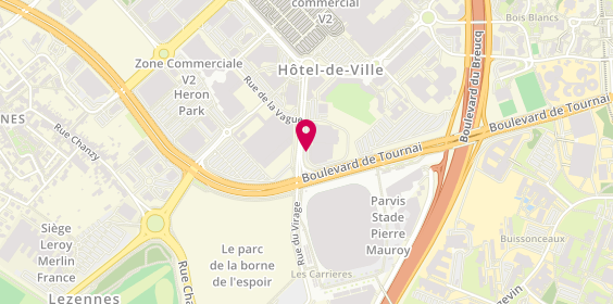 Plan de Saint Maclou, Rue de Versailles, 59650 Villeneuve-d'Ascq