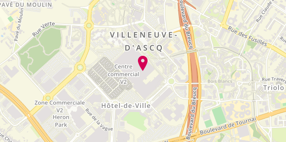 Plan de Maisons du Monde, Centre Commercial Régional Villeneuve 2 Auchan, 59650 Villeneuve-d'Ascq