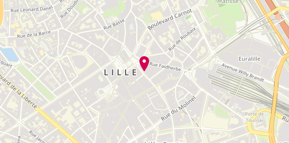 Plan de Le Petit Souk, 13 Rue Pierre Mauroy, 59800 Lille