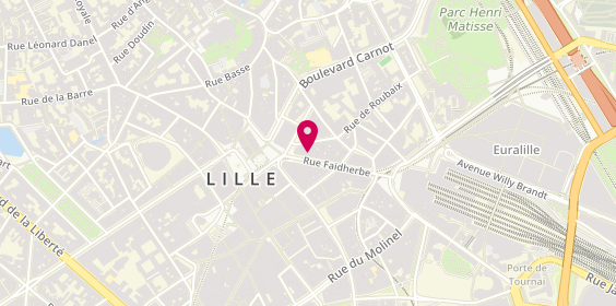 Plan de Maisons du Monde, 11-15 Rue Faidherbe, 59800 Lille