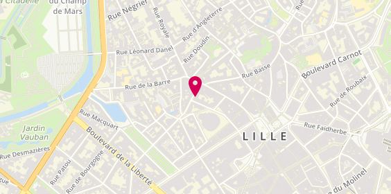 Plan de Emotions-Rouve, 7-11 Rue Thiers, 59000 Lille