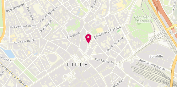 Plan de Mint And Lilies, 8 Rue de la Clef, 59800 Lille