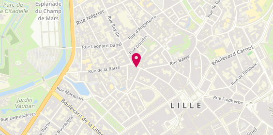 Plan de La Case de Cousin Paul, 93 Rue Esquermoise, 59800 Lille