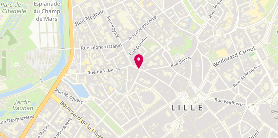 Plan de Cigoire - Boutique de cadeaux Lille, 91 Rue Esquermoise, 59800 Lille