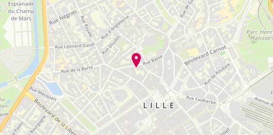 Plan de Mouflette Lille, 41 Rue Basse, 59800 Lille