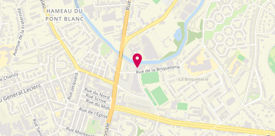 Plan de Centrakor, 11 Rue de la Briqueterie, 59700 Marcq-en-Barœul