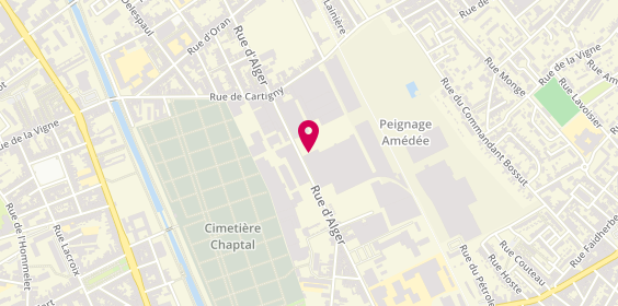 Plan de Ameublea, 178 Rue d'Alger, 59100 Roubaix